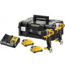 DeWALT DCK2110L2T-QW power screwdriver/impact driver Black, Yellow