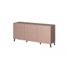 Nova chest of drawers 155x40x72 Pink Mat