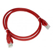 Alantec KKU5CZA1 networking cable Red 0.25 m Cat5e U/UTP (UTP)
