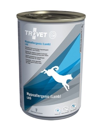 TROVET Hypoallergenic LRD with lamb - Wet dog food - 400 g