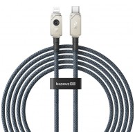 Baseus Unbreakable USB C to iP cable 2 m 20 W Black