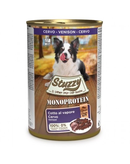 STUZZY Monoprotein Venison - wet dog food - 400 g