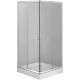 Square shower enclosure 90 cm