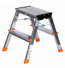 Krause Folding Step Treppy silver