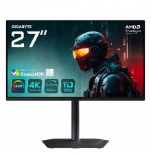 GIGABYTE MO27U2 OLED 4K UHD Gaming Monitor - 3840 x 2160, 240Hz, 0.03ms, 1000 cd/m², Display HDR True Black 400, HDMI 2.1, Displ