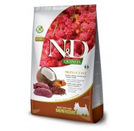 FARMINA N&D Quinoa Dog Skin&Coat Venison, Coconut Adult Mini - dry dog food - 2.5 kg