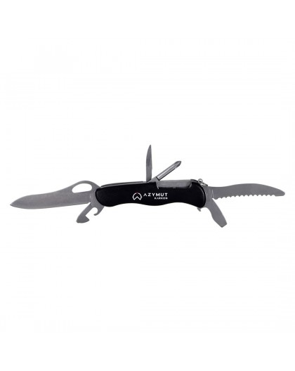Pocket knife AZYMUT Karkon - 9 tools + belt pouch (HK20018)