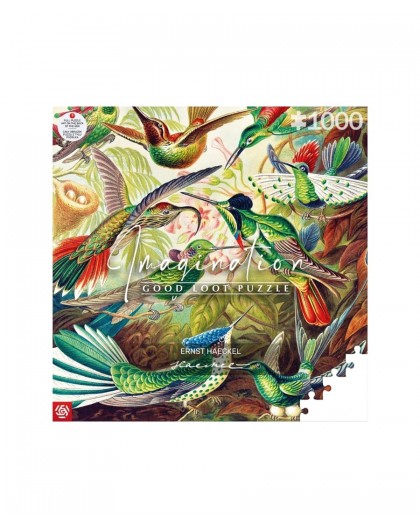 Imagination Puzzle Ernst Haeckel Hummingbirds 1000 elements