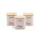 SET OF METAL CONTAINERS 3 PCS MR-1775-3S-IVORY