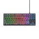 Trust GXT 833 Thado keyboard Gaming USB Dutch Black, Silver