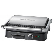 Clatronic KG 3487 electric grill (2000W table-top, black and silver)