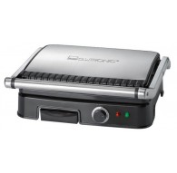 Clatronic KG 3487 electric grill (2000W table-top, black and silver)