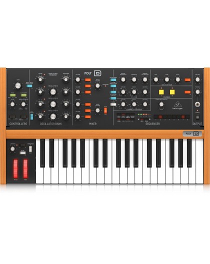 Behringer POLY D synthesizer Analog synthesizer 37 Black