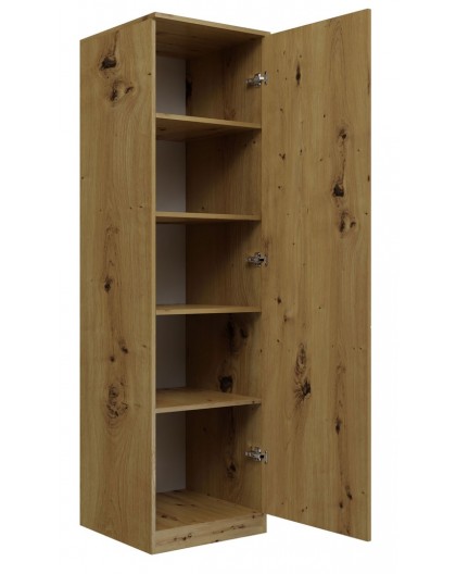 Topeshop SD-50 ARTISAN KPL bedroom wardrobe/closet 5 shelves 1 door(s) Oak