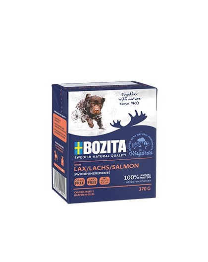 Bozita 00004260 dogs moist food Salmon Adult 370 g