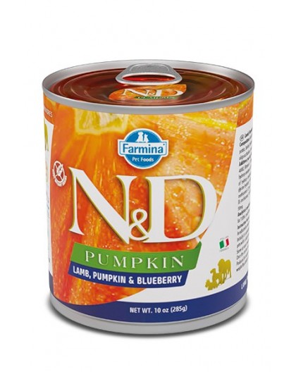 FARMINA N&D DOG LAMB&PUMPKIN&BLUEBERRY ADULT 285g