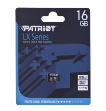 Patriot Memory PSF16GMDC10 memory card 16 GB MicroSDHC UHS-I Class 10