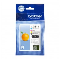 Brother LC3211VALDR ink cartridge 4 pc(s) Original Black, Cyan, Magenta, Yellow