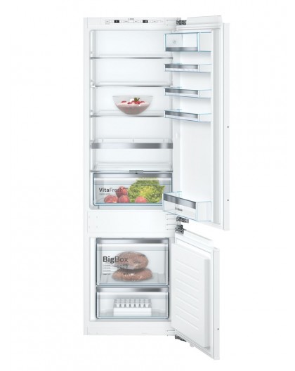 Bosch Serie 6 KIS87AFE0 fridge-freezer Built-in 272 L E White
