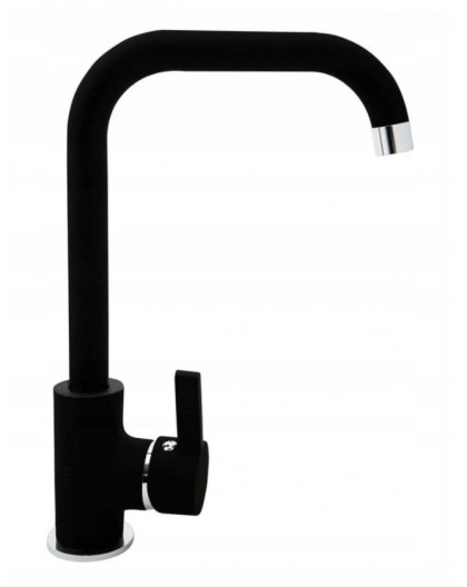 Pyramis Silvio 090935801 Volcano kitchen mixer (black)
