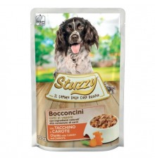 STUZZY Chunks with turkey and carrots - wet dog food - 100 g