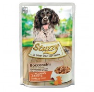 STUZZY Chunks with turkey and carrots - wet dog food - 100 g