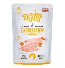 TUF TUF with chicken and carrot - wet dog food - 100g
