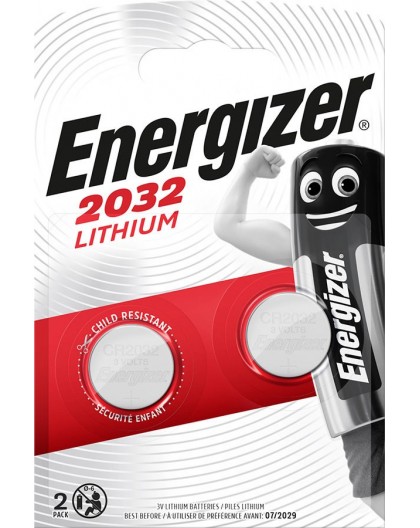 ENERGIZER BATTERIES SPECIALIZED CR2032 2 PIECES