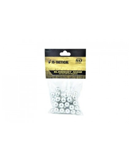 JS Tactical steel slingshot balls 9.5 mm - 50 pieces