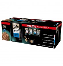 SHEBA Sauce Collection Fish flavors collection - wet cat food - 40x85 g