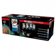 SHEBA Sauce Collection Fish flavors collection - wet cat food - 40x85 g