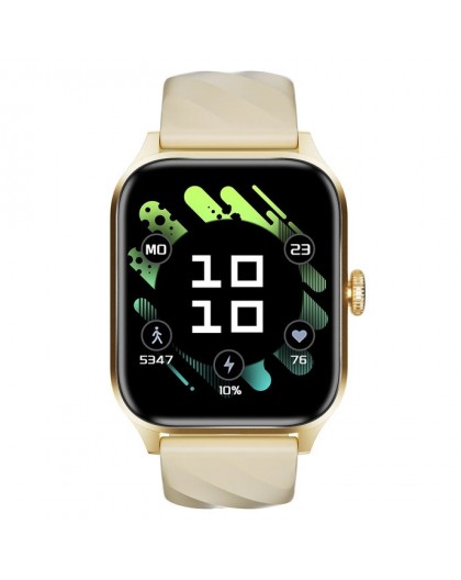 Weofly Active Smartwatch - Multifunction Watch Bluetooth BT5.2 Gold