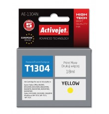 Activejet AE-1304N Ink (replacement for Epson T1304 Supreme 18 ml yellow)