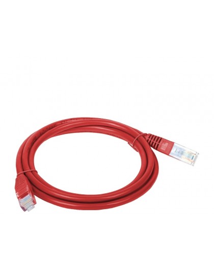 Alantec KKU5CZE1 networking cable Red 1 m Cat5e U/UTP (UTP)