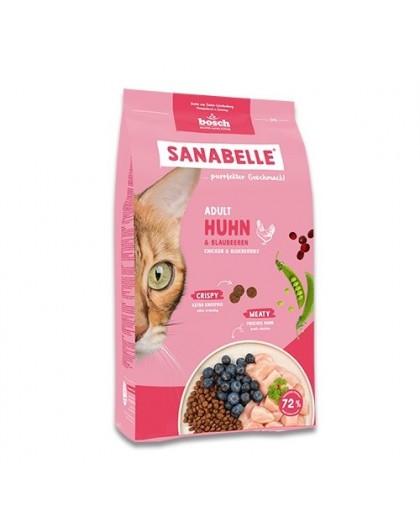 BOSCH Sanabelle Life Adult Chicken & blueberries - dry cat food - 8kg