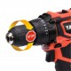 Yato YT-82795 drill 2000 RPM Keyless 1.2 kg Black, Red
