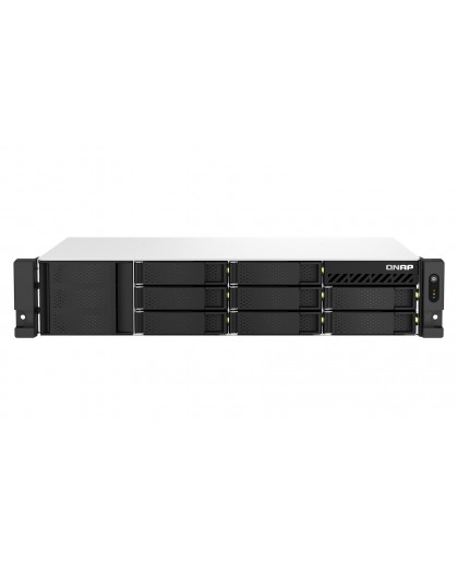 QNAP TS-864EU-8G NAS/storage server Rack (2U) Ethernet LAN Black