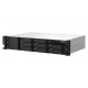 QNAP TS-864EU-8G NAS/storage server Rack (2U) Ethernet LAN Black