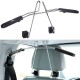 Maclean MC-870 Universal Car Hanger For Headrest Seat Bracket Car Coat Hanger Black
