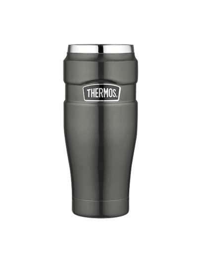 THERMOS 470 ml waterproof thermos mug - metallic grey