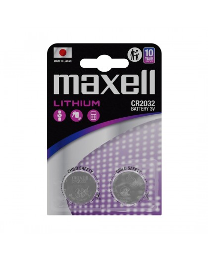 MAXELL CR2032 Battery specialized 2 pcs.