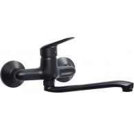 Wall-mounted kitchen faucet