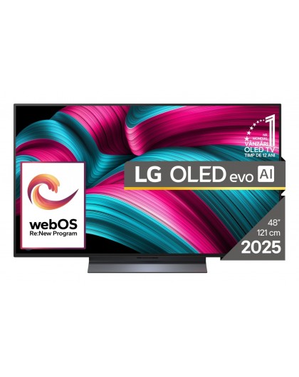 LG OLED evo AI OLED48C51LA TV 121.9 cm (48") 4K Ultra HD Smart TV Wi-Fi Black