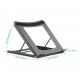 Manhattan Laptop and Tablet Stand, Adjustable (5 positions), Suitable for all tablets and laptops up to 15.6", Portable and Ligh