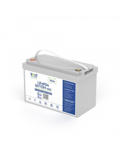 LiFePO4 12.8V 100Ah (100A) BATTERY + BMS UNATTACHED