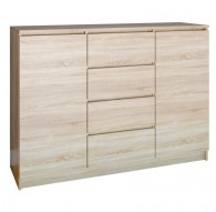 Topeshop 2D4S SONOMA chest of drawers