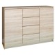 Topeshop 2D4S SONOMA chest of drawers