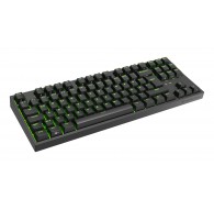 GENESIS Thor 404 TKL keyboard Gaming USB QWERTZ German Black