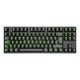 GENESIS Thor 404 TKL keyboard Gaming USB QWERTZ German Black