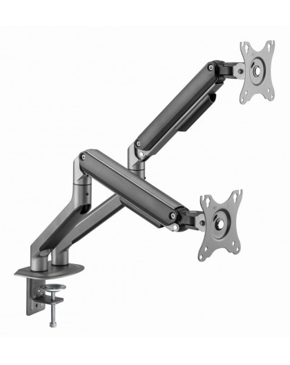 Gembird MA-DA2-05 monitor mount / stand 81.3 cm (32") Desk Grey